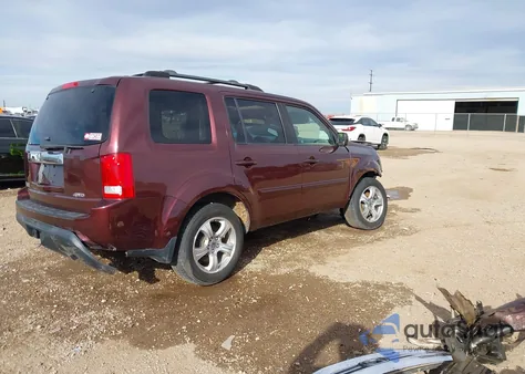 2012 Honda Pilot Ex-L from USA, damaged, VIN 5FNYF4H52CB016568